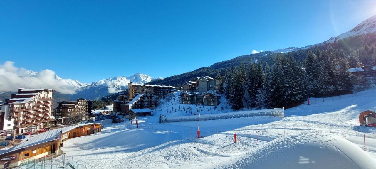 40M2 - Ski Aux Pieds - La Tania - Parking Couvert Εξωτερικό φωτογραφία